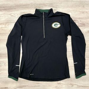 Green Bay Packers Nike Dri-fit 1/4 zip